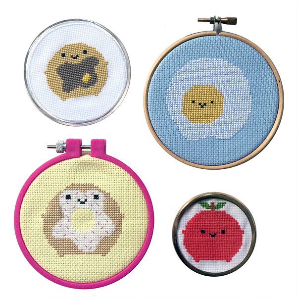 The Bellwether x Asking For Trouble Cross Stitch Kits 